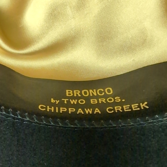 Classic Black Western Hat with Braided Tan Band - Picture 4 of 5